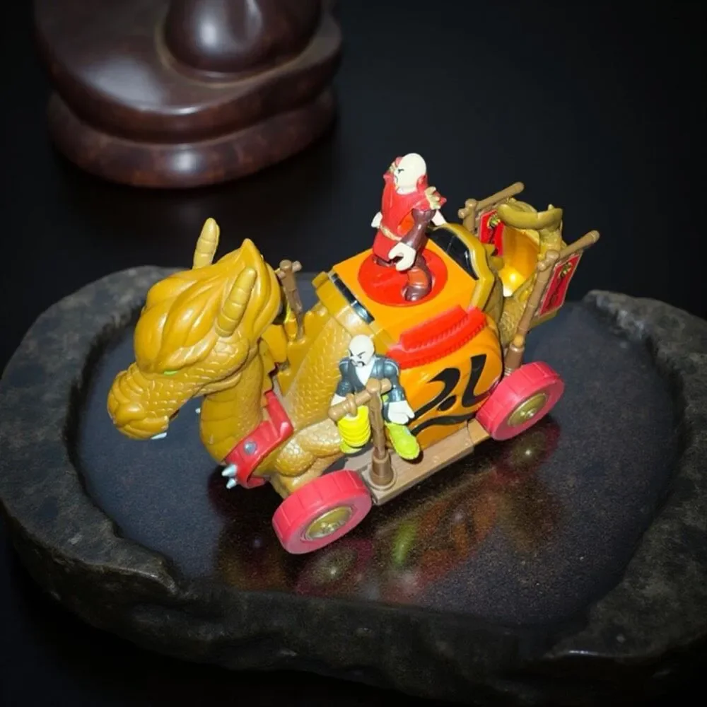2014 Fisher-Price Imaginext Samurai Dragon Wagon 2 Samurai Warrior Figures